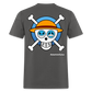 One Piece Brothers-Luffy & Ace-Classic T-Shirt - charcoal