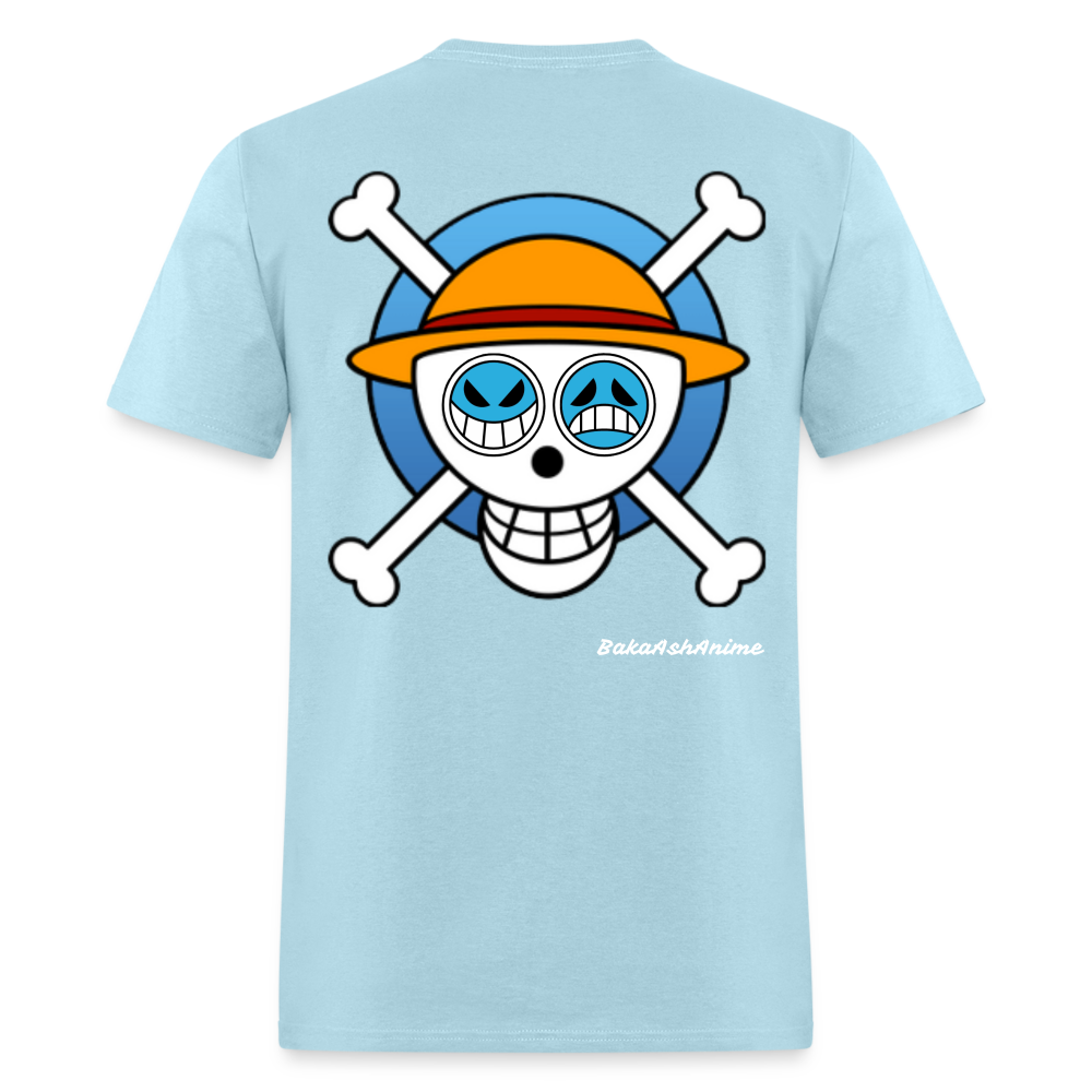 One Piece Brothers-Luffy & Ace-Classic T-Shirt - powder blue