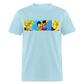Goku and Vegeta-First Fight - powder blue